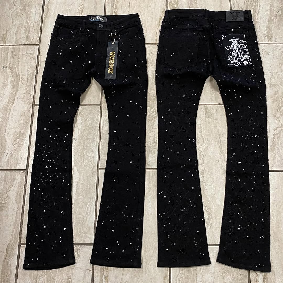 Diamond Studded Pants