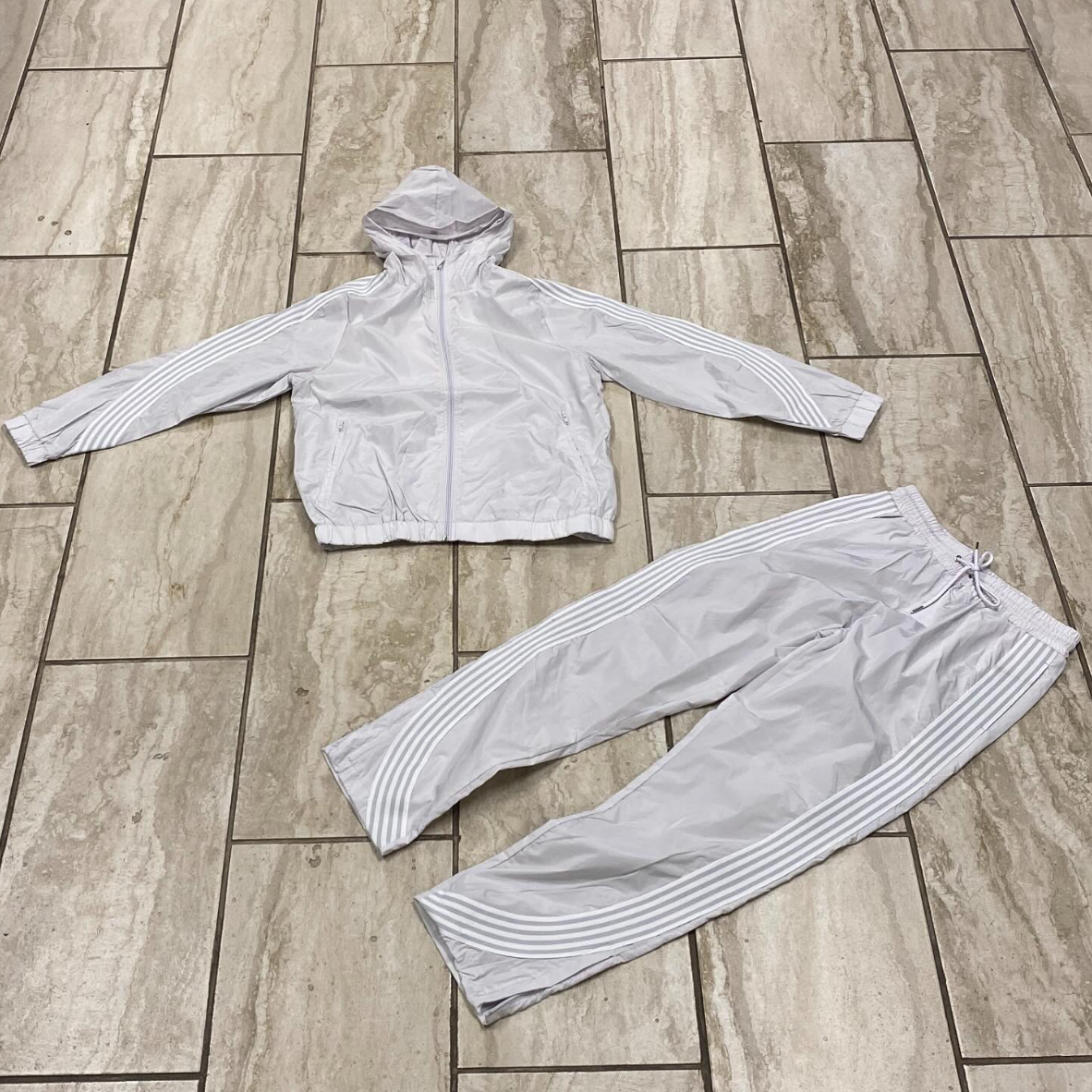Striped Nylon Set